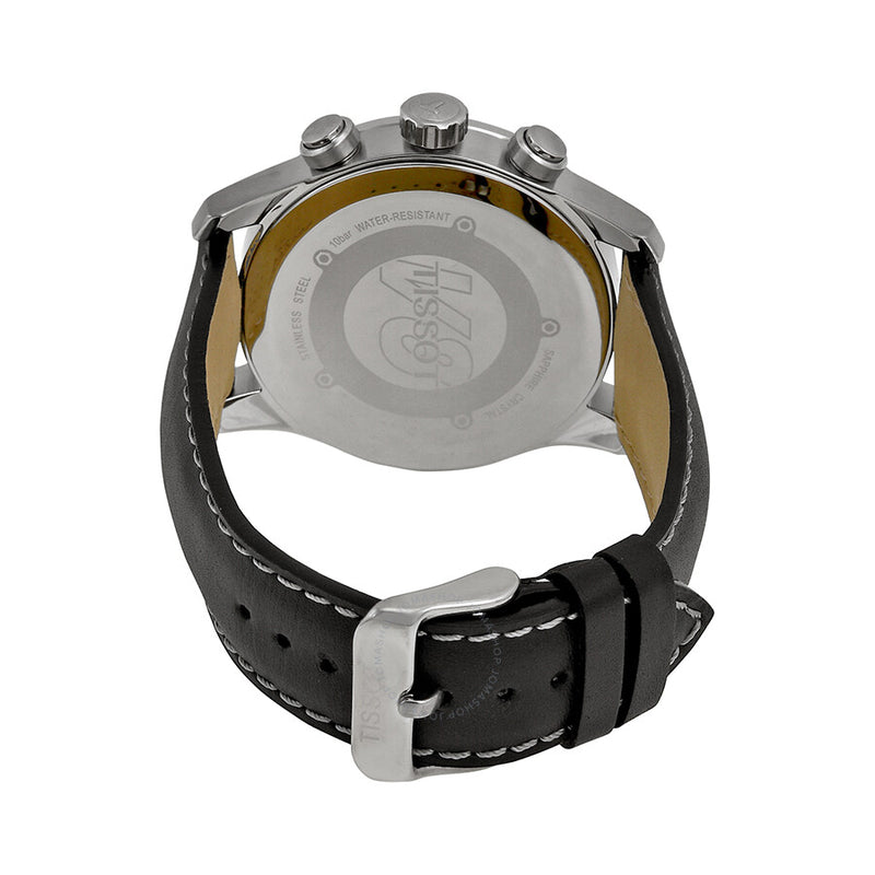 Tissot Sport V8 Black Dial Black Leather Men's Watch T039.417.16.057.02 - The Watches Men & Co #3
