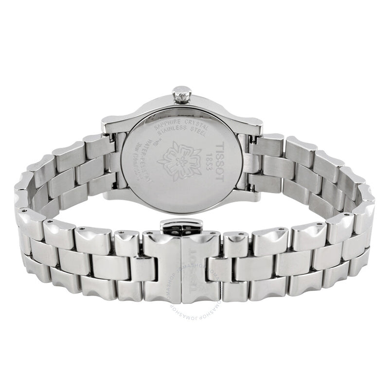Tissot Stylis-T Mother of Pearl Dial Stainless Steel ladies Dial T0282101111702 - The Watches Men & Co #3