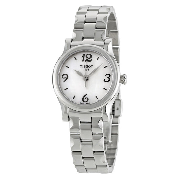 Tissot Stylis-T Mother of Pearl Dial Stainless Steel ladies Dial T0282101111702 - The Watches Men & Co