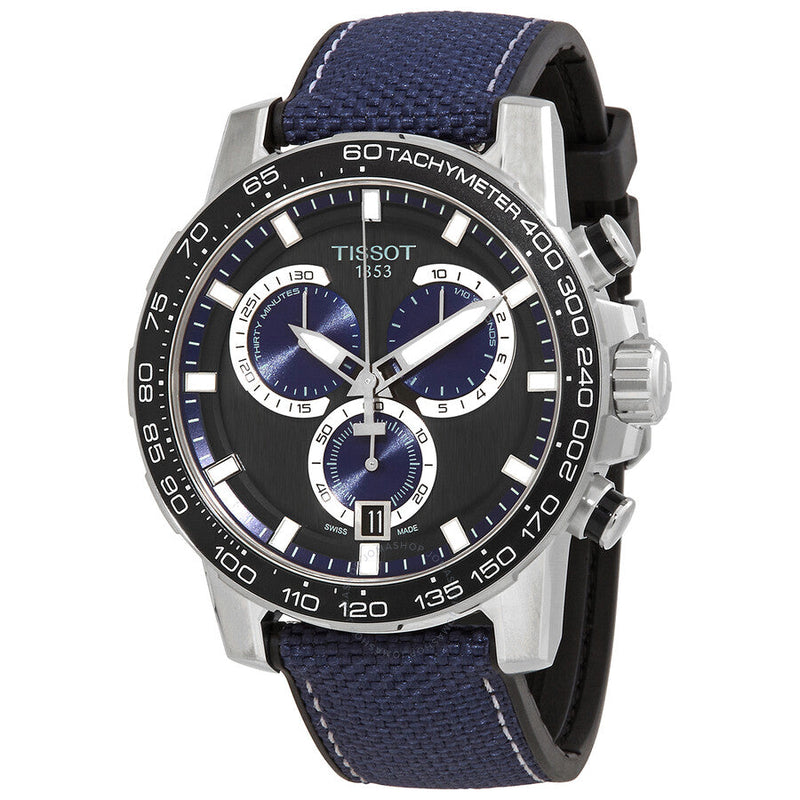 Tissot Supersport Chronograph Quartz Black Dial Men's Watch T125.617.17.051.03 - The Watches Men & Co