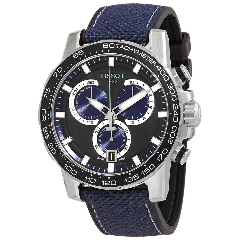 Tissot Supersport Chronograph Quartz Black Dial Men's Watch T125.617.17.051.03 - The Watches Men & Co