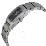 Tissot T10 Black Dial Matte Stainless Steel Ladies Watch T073.310.11.057.01 - The Watches Men & Co #2