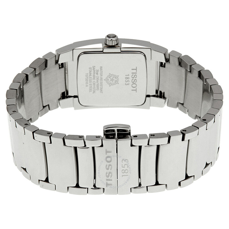 Tissot T-10 Silver Dial Stainless Steel Ladies Watch T073.310.11.017.00 - The Watches Men & Co #3