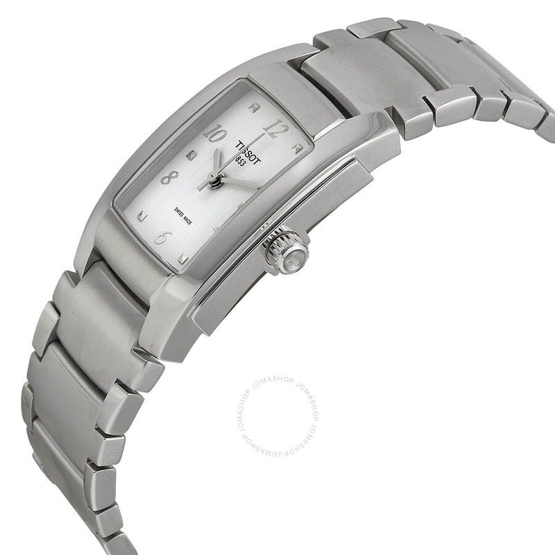 Tissot T-10 Matte Stainless Steel Ladies Watch T073.310.11.017.01 - The Watches Men & Co #2