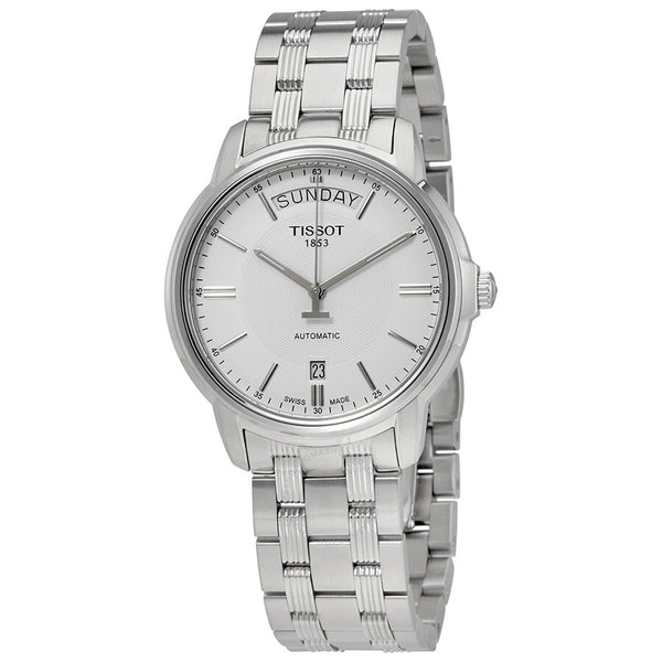 Tissot T-Classic Automatic III Day Date White Dial Men's Watch T065.930.11.031.00 - The Watches Men & Co