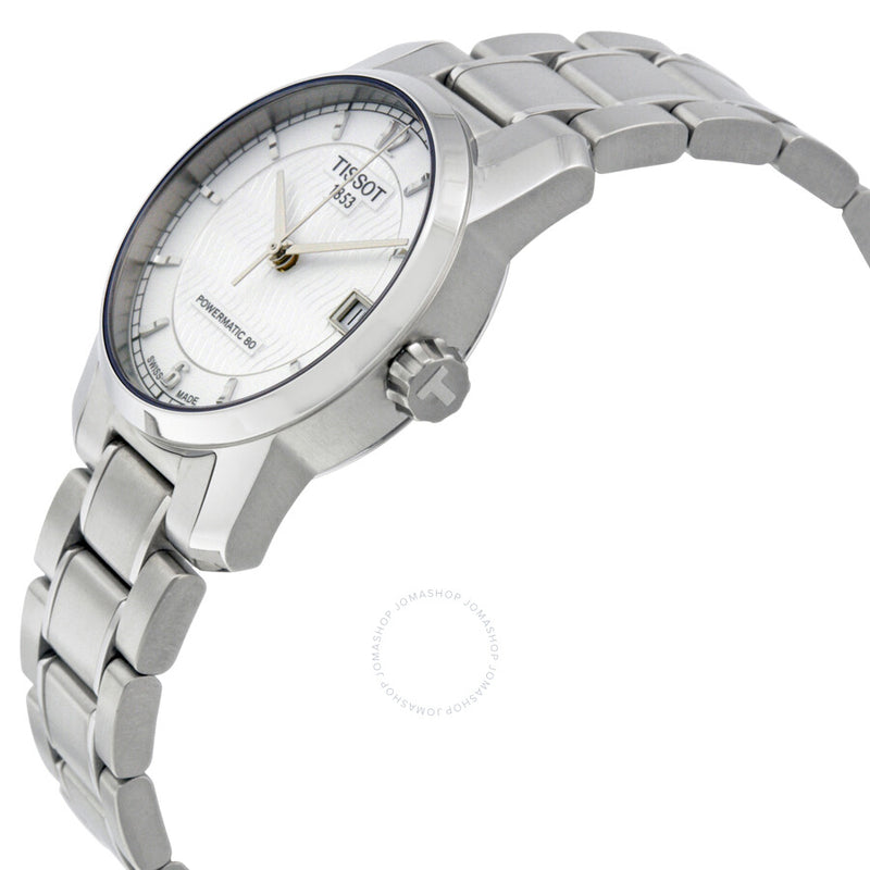 Tissot T-Classic Titanium Automatic Silver Dial Ladies Watch T0872074403700 - The Watches Men & Co #2