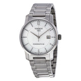 Tissot T-Classic Titanium Automatic Silver Dial Men's Watch T0874074403700 - The Watches Men & Co