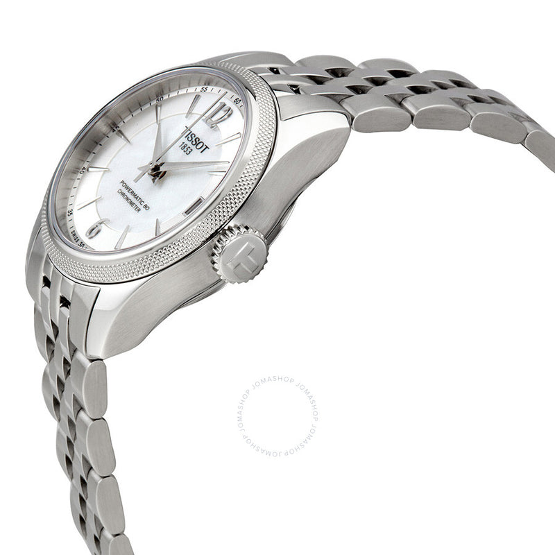 Tissot T-Classic Ballade Automatic Mother of Pearl Dial Ladies Watch T108.208.11.117.00 - The Watches Men & Co #2