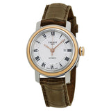 Tissot T-Classic Bridgeport White Dial Ladies Watch T0970072603300 - The Watches Men & Co