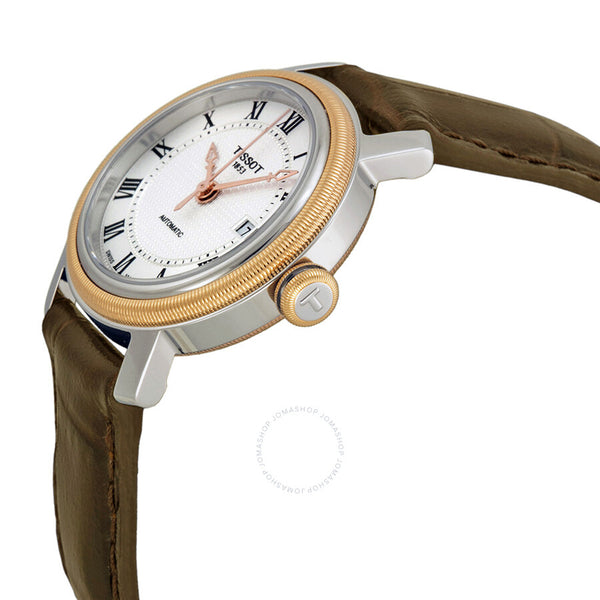 Tissot T-Classic Bridgeport White Dial Ladies Watch T0970072603300 - The Watches Men & Co #2