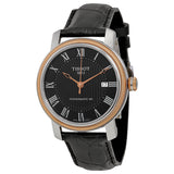 Tissot T-Classic Bridgeport Powermatic 80 Black Dial Men's Watch T0974072605300 - The Watches Men & Co