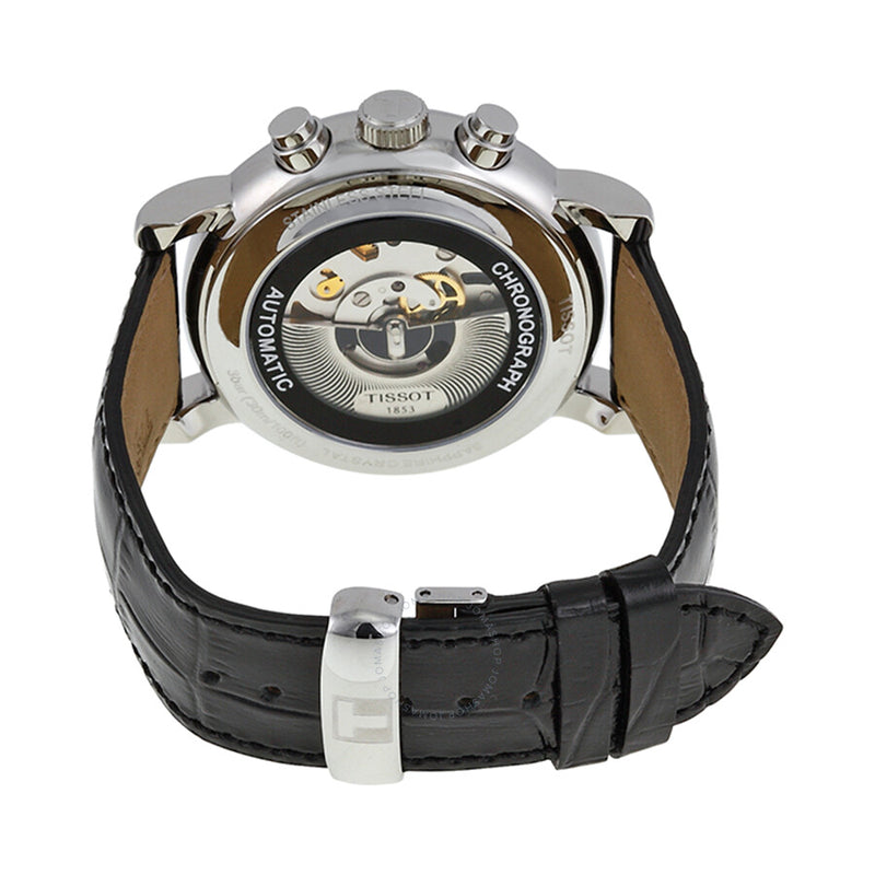 Tissot T-Classic Carson Chronograph Automatic Black Dial Men's Watch T0684271605100 - The Watches Men & Co #3