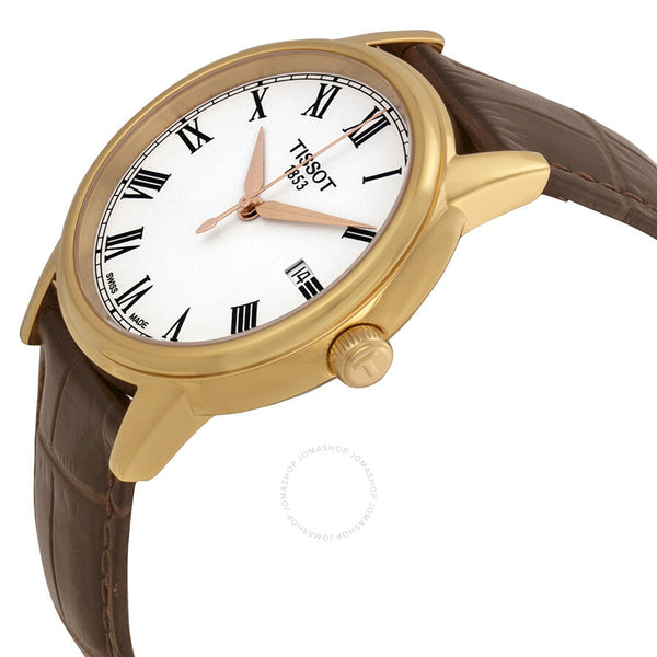 Tissot T-Classic Carson White Dial Men's WatchT0854103601300 - The Watches Men & Co #2