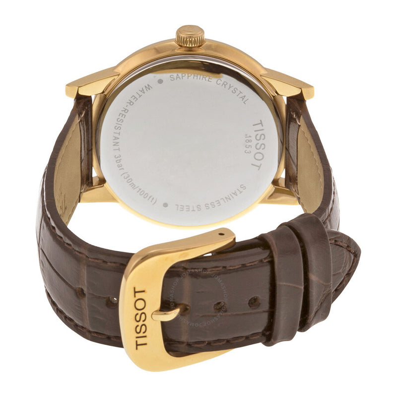 Tissot T-Classic Carson White Dial Men's WatchT0854103601300 - The Watches Men & Co #3