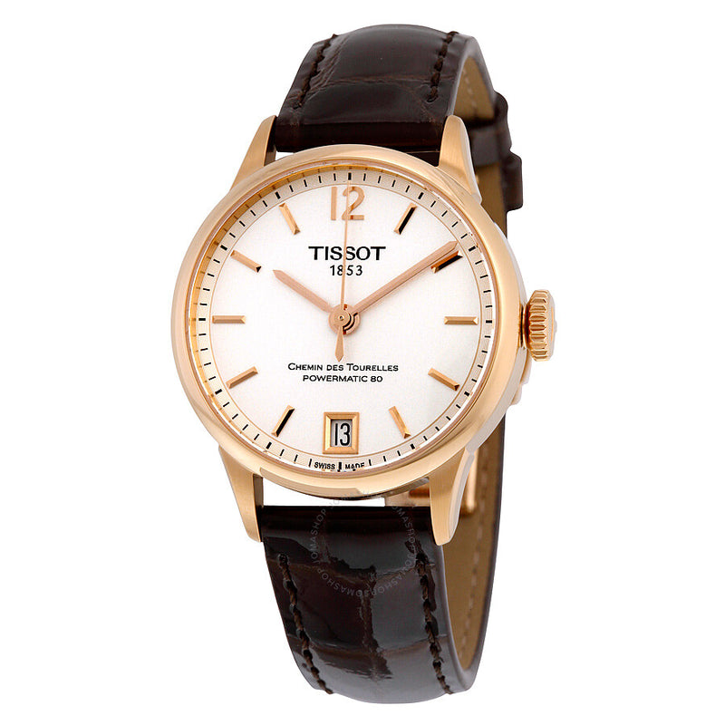 Tissot T-Classic Chemin Des Tourelles Automatic Ladies Watch T0992073603700 - The Watches Men & Co