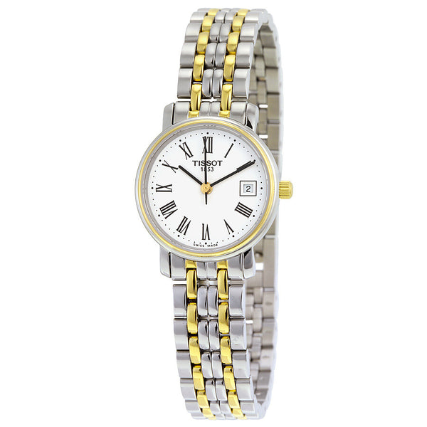 Tissot T-Classic Desire Silver Dial Ladies Watch T52228113 - The Watches Men & Co