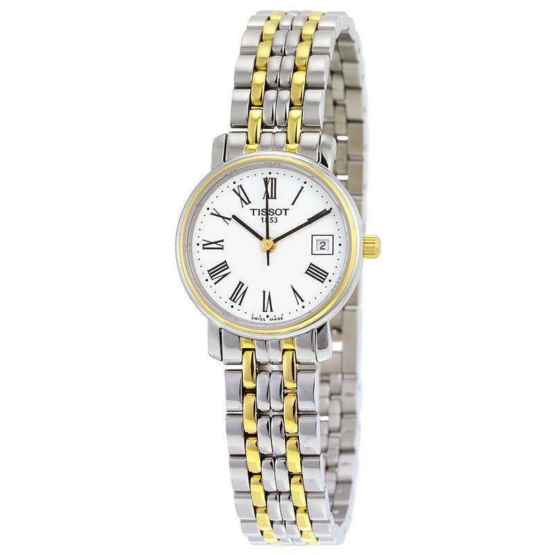 Tissot T-Classic Desire Silver Dial Ladies Watch T52228113 - The Watches Men & Co