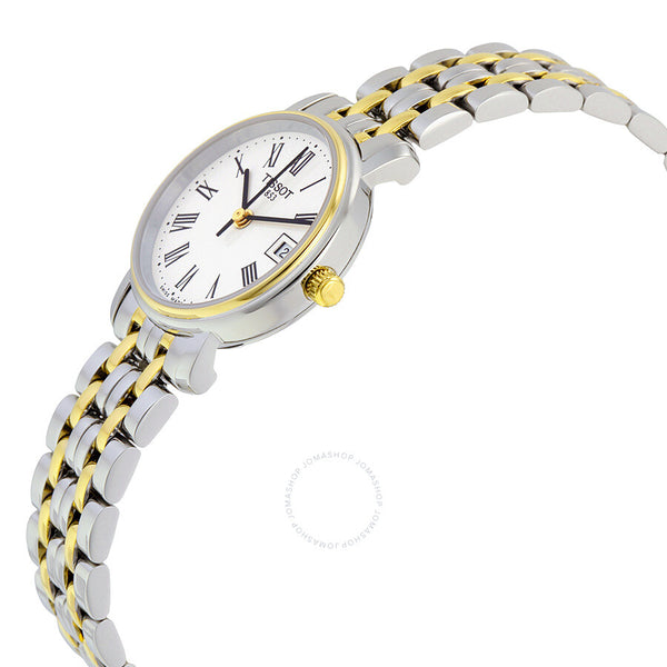 Tissot T-Classic Desire Silver Dial Ladies Watch T52228113 - The Watches Men & Co #2