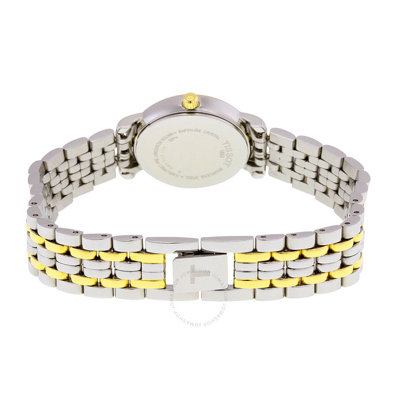 Tissot T-Classic Desire Silver Dial Ladies Watch T52228113 - The Watches Men & Co #3