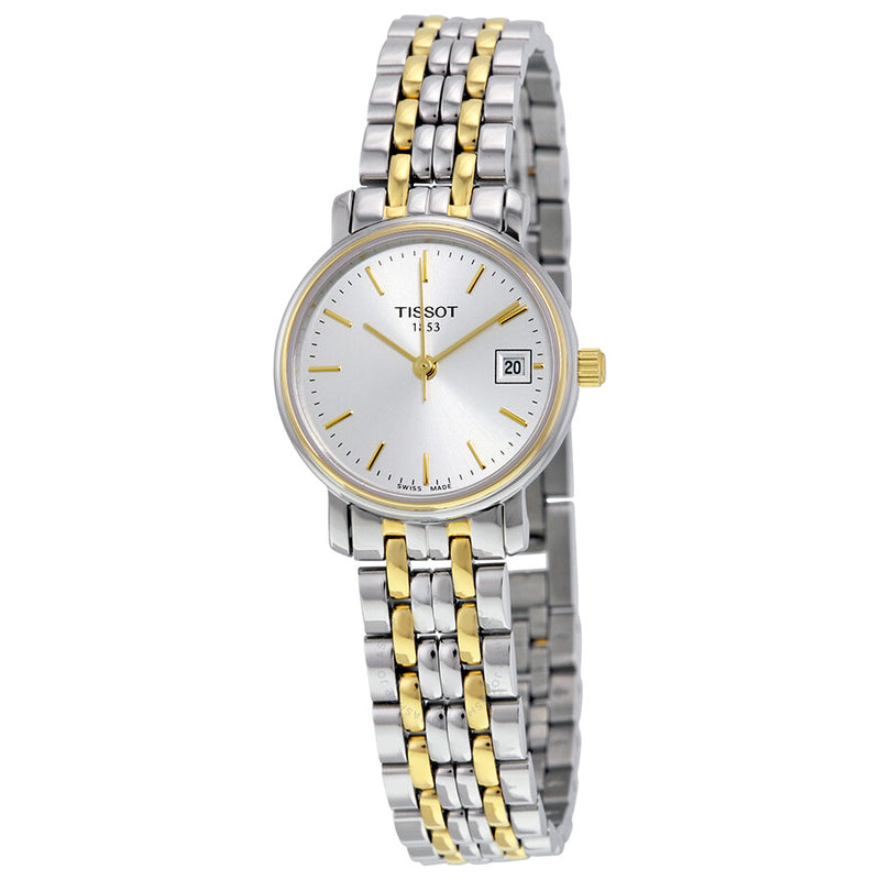 Tissot T-Classic Desire Silver Dial Ladies Watch T52228131 - The Watches Men & Co