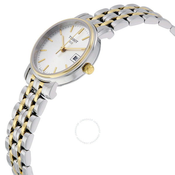 Tissot T-Classic Desire Silver Dial Ladies Watch T52228131 - The Watches Men & Co #2