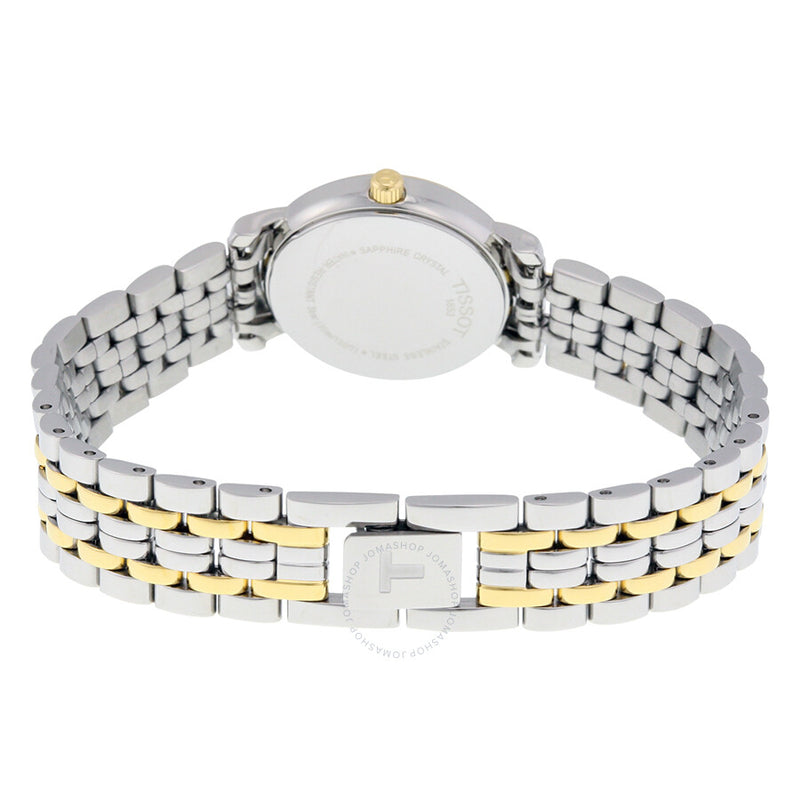 Tissot T-Classic Desire Silver Dial Ladies Watch T52228131 - The Watches Men & Co #3
