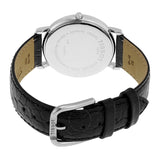 Tissot T-Classic Desire White Dial Black Leather Men's Watch T52142113 - The Watches Men & Co #3