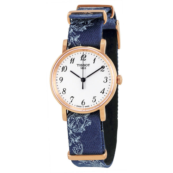 Tissot T-Classic Everytime Silver Dial Ladies Watch T1092103803200 - The Watches Men & Co