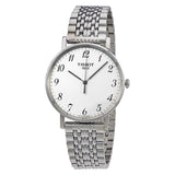 Tissot T-Classic Everytime Silver Dial Unisex Watch T1094101103200 - The Watches Men & Co
