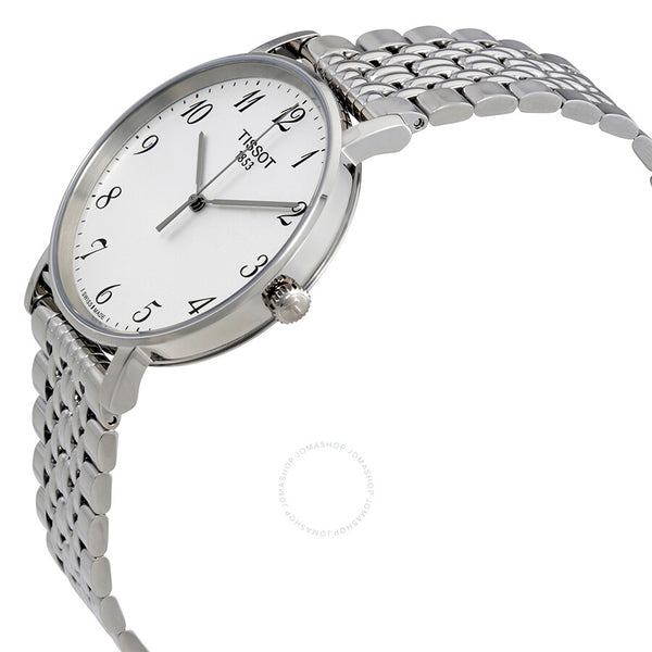 Tissot T-Classic Everytime Silver Dial Unisex Watch T1094101103200 - The Watches Men & Co #2