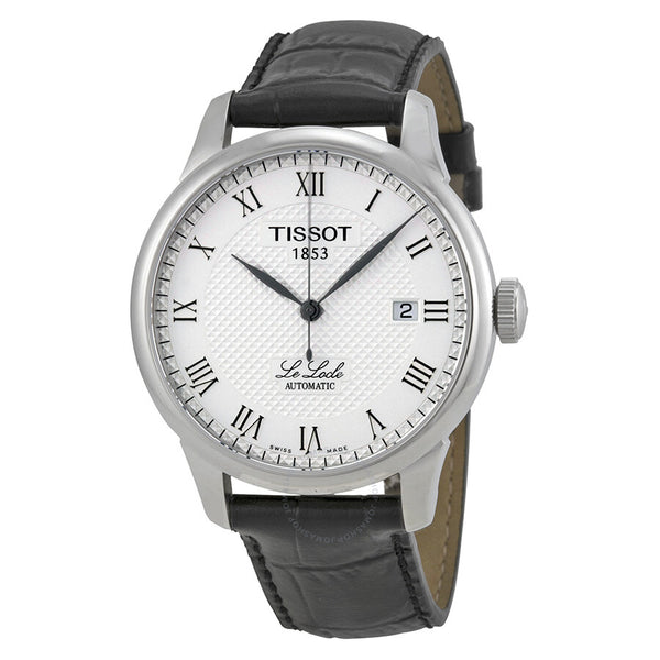 Tissot T-Classic Le Locle Silver Dial Men's Watch T41.1.423.33 - The Watches Men & Co