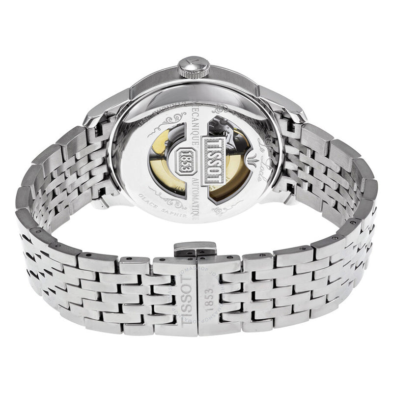 Tissot T-Classic Le Locle Silver Dial Men's Watch T41183350 - The Watches Men & Co #3