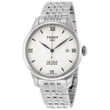 Tissot T-Classic Le Locle Silver Dial Men's Watch T41183350 - The Watches Men & Co