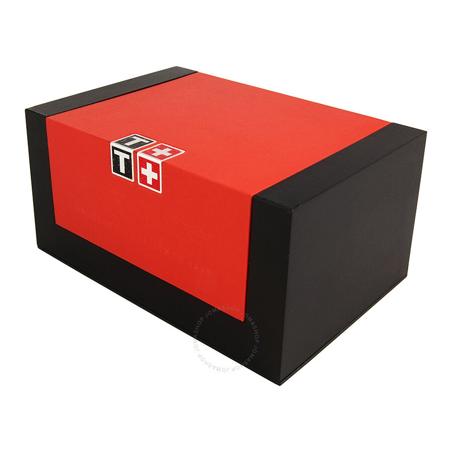 Tissot T-Classic Powermatic watch box with red top and black sides