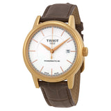 Tissot T-Classic Powermatic White Dial Men's Watch T0854073601100 - The Watches Men & Co