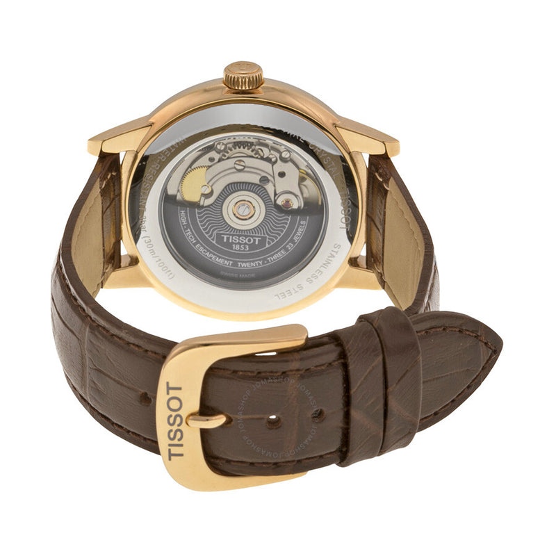 Tissot T-Classic Powermatic White Dial Men's Watch T0854073601100 - The Watches Men & Co #3