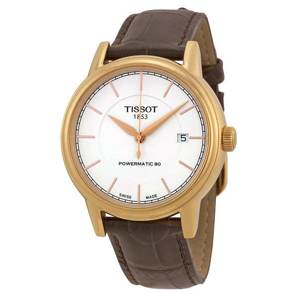 Tissot T-Classic Powermatic White Dial Men's Watch T0854073601100 - The Watches Men & Co