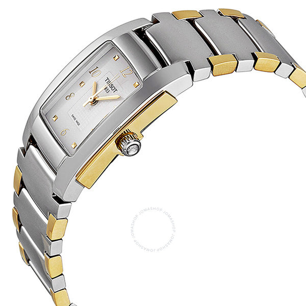 Tissot T-Classic T10 Silver Dial Ladies Watch T0733102201700 - The Watches Men & Co #2