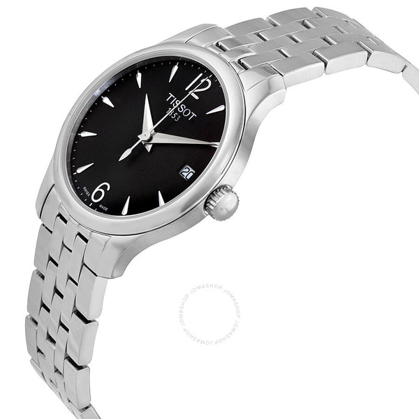 Tissot T-Classic Tradition Black Dial Ladies Watch T0632101105700 - The Watches Men & Co #2