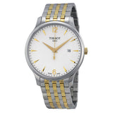 Tissot T-Classic Tradition White Dial Men's Watch T0636102203700 - The Watches Men & Co