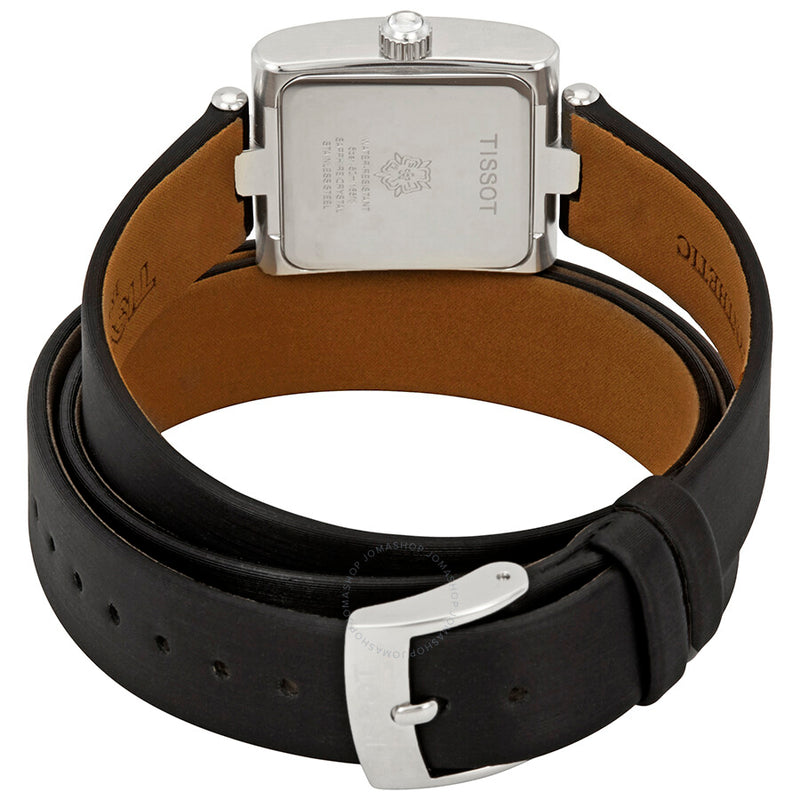 Tissot T-Collection Black Mother of Pearl Dial Ladies Watch T090.310.17.051.00 - The Watches Men & Co #3