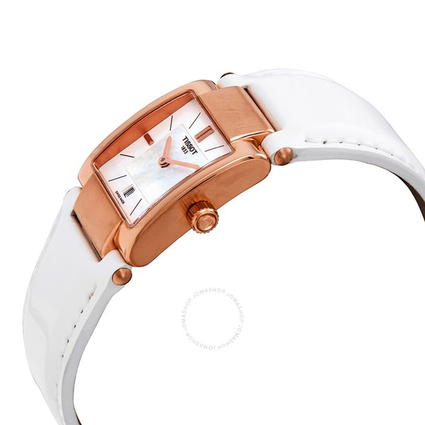 Tissot T-Collection Mother of Pearl Dial Ladies Watch T090.310.36.111.00 - The Watches Men & Co #2
