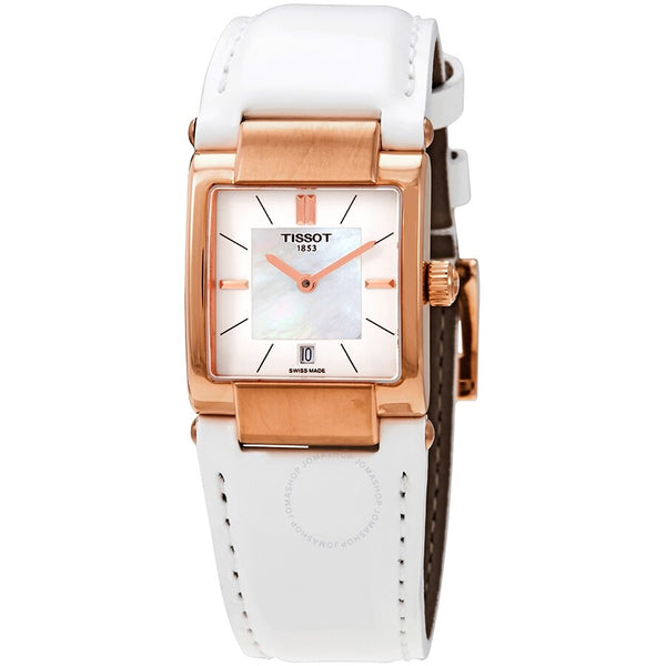Tissot T-Collection Mother of Pearl Dial Ladies Watch T090.310.36.111.00 - The Watches Men & Co