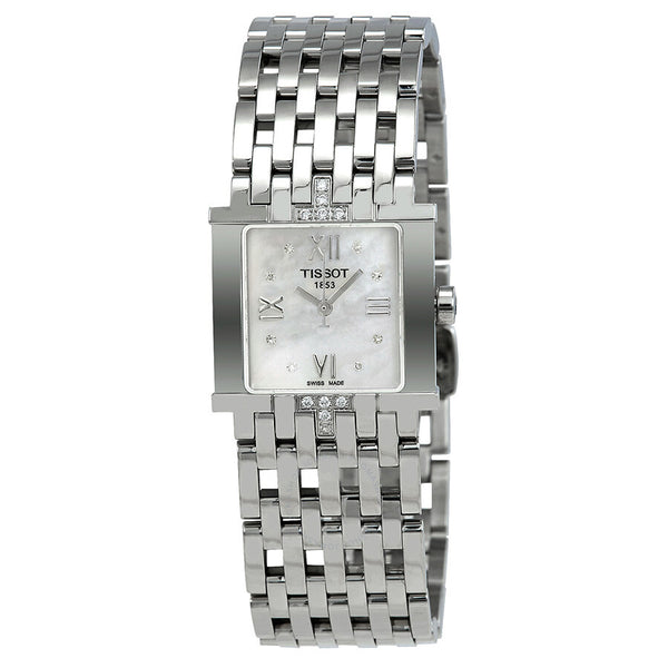 Tissot T-Lady Mother of Pearl Dial Ladies Watch T02.1.581.74 - The Watches Men & Co