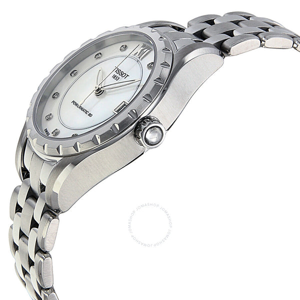Tissot T-Lady Powermatic 80 Automatic Ladies Watch T0722071111600 - The Watches Men & Co #2