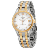 Tissot T-Lady Powermatic 80 Mother of Pearl Dial Ladies Watch T0722072211801 - The Watches Men & Co