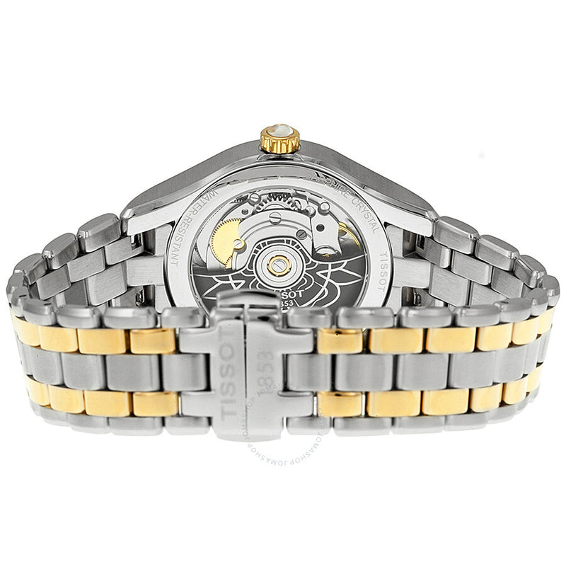 Tissot T-Lady Powermatic 80 Mother of Pearl Dial Ladies Watch T0722072211801 - The Watches Men & Co #3