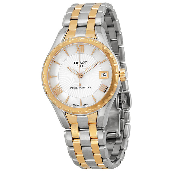 Tissot T-Lady Powermatic 80 Mother of Pearl Dial Ladies Watch T0722072211801 - The Watches Men & Co
