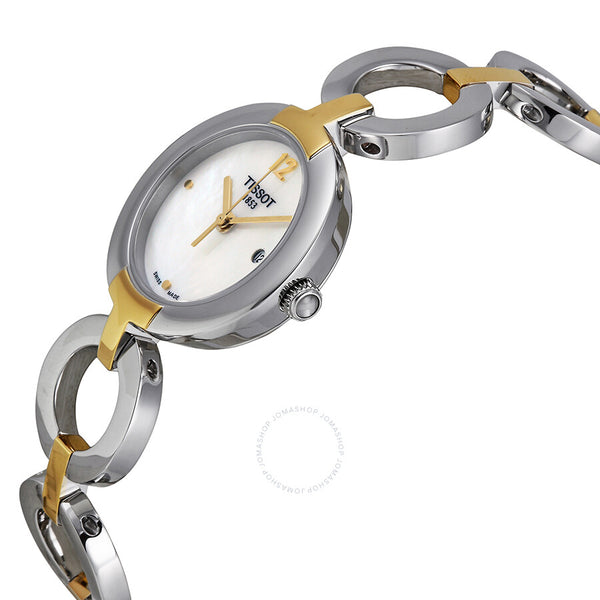 Tissot T-Lady Trend Pinky Mother of Pearl Dial Ladies Watch T0842102211700 - The Watches Men & Co #2