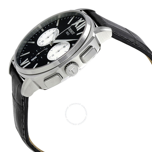 Tissot T-Lord Automatic Chronograph Black Dial Men's Watch T0595271605800 - The Watches Men & Co #2